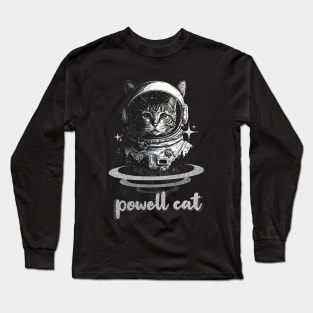 powell cat Long Sleeve T-Shirt